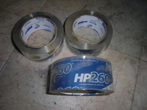 New 3PK Duck HP260 High Performance Packaging Tape  1.88&#034; Width X 60 Yd  0007424