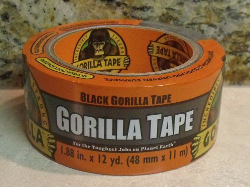 GORILLA TAPE Black Duct Tape - For the Toughest Jobs
