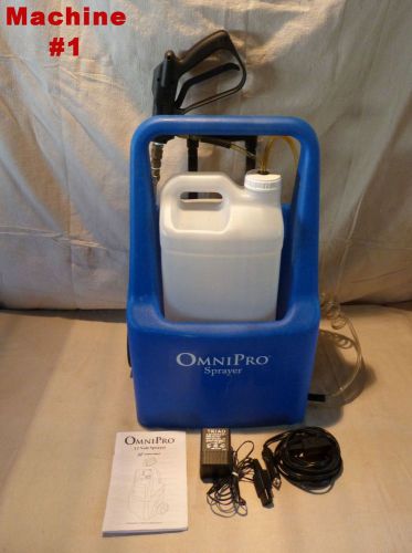 Hydro-force omnipro industrial carpet sprayer elect 12volt rechargeable flexipro for sale