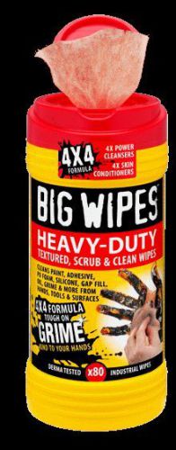BIG WIPES Heavy Duty Textured Scrubbing Wipes