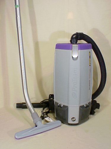 Proteam super coach pro 10 backpack vacuum cleaner model 1073110 - works great! for sale