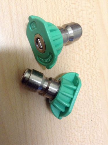 2-New 25 degree Quick Connect Nozzle for Pressure Washers Many Sizes Available.