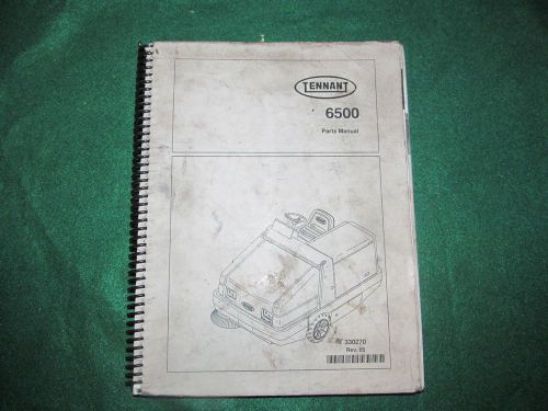 TENNANT 6500 Parts Manual