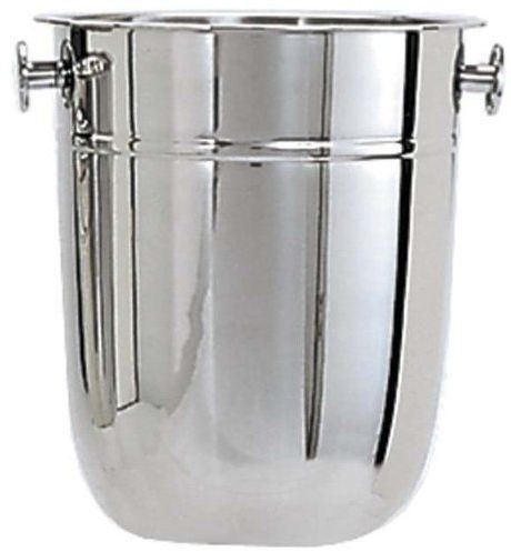8 qt capacity stainless steel wine bucket with deluxe mirror finish for sale