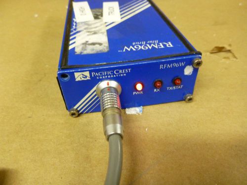 Pacific Crest RFM96W Radio Modem 450-470 MHz 2W Blue Brick PARTS/REPAIR