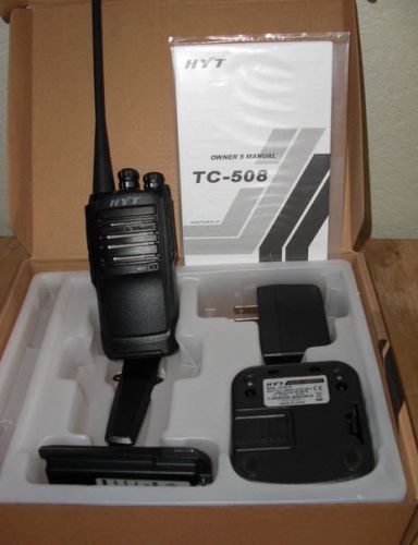Hyt tc-508 vhf 5 watt 16 ch commercial two-way radio for sale