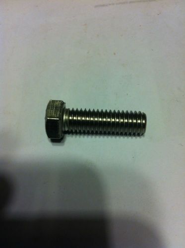 57 pieces  3/8-16 x1-1/4 HEX HEAD CAP SCREW S30400 THE 57 PIECES  FREE SHIPPING