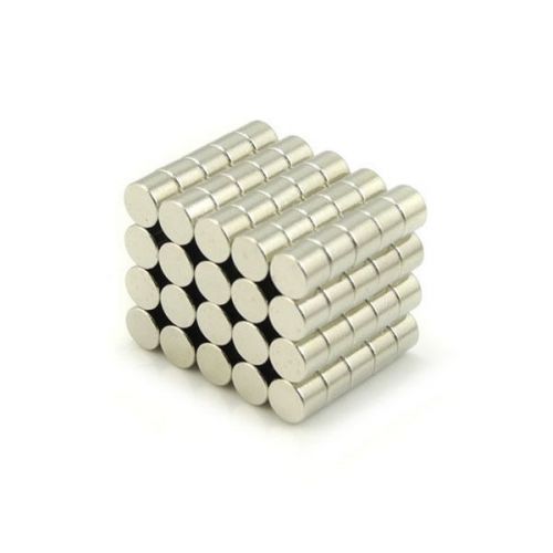 100pcs 4x3mm Disc Neodymium Super Refrigerator Magnets Rare Earth Craft N35