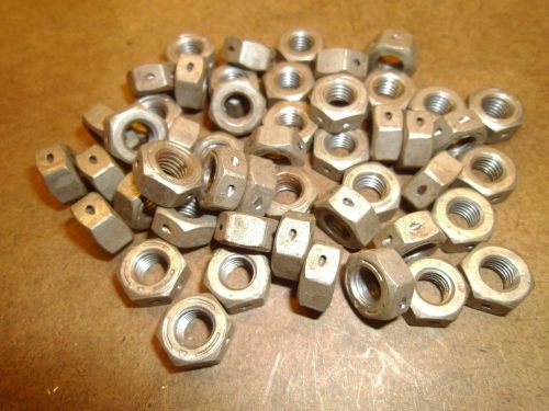 1/4 - 28 SAFETY LOCKWIRE LOCK WIRE HEX NUTS ALLOY STEEL (QTY.50) #53011