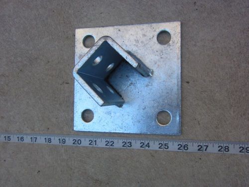 Caddy erico p110000eg 6&#034;x6&#034;x3.5&#034; post base for &#034;a&#034; channel, new for sale