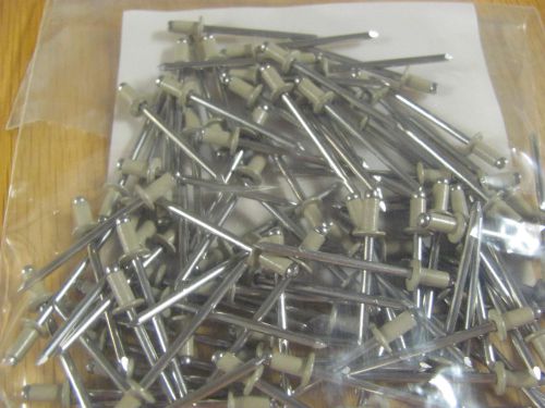 1000 pcs Alcoa Aluminum Blind Pop Rivet AB4-2A-067 1/8&#034; Pebble Clay Buttonhead