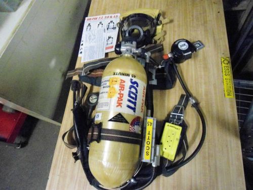 SCOTT AIR PAK  4500 PSI 45 MINUTE TANK