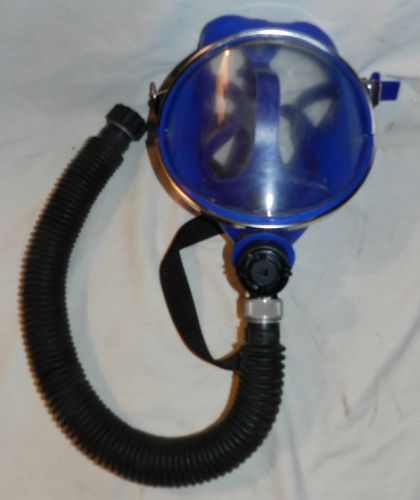 Survivair Firefighting air mask with hose and parts - Halloween costume?