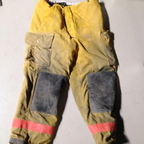 #6 BodyGuard Turnout Pants Fireman Firefighter Bunker Pants Size L29 Oilfield