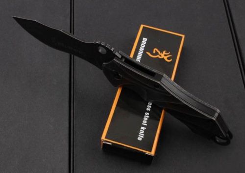 Browning tactical folding knife b49 -  7cr17mov blade camping,outdoor use for sale