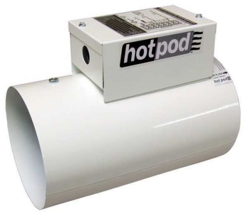 Tpi hotpod hp6-1000120-2t, 6 inch in-line duct fan heater,120vac for sale