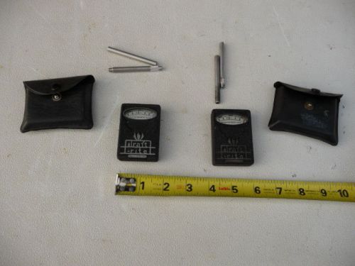 2 HVAC tools Bacharach Draft-Rite instruments measuring devices draftrite