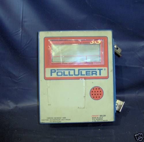 Emhart pollulert programmable fluid detector fd103 for sale