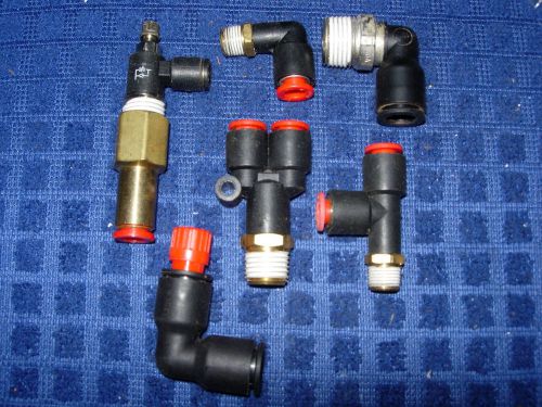 SMC and Legris PNEUMATIC  FITTINGS
