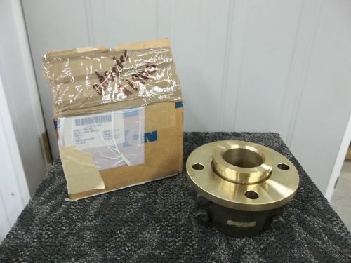Eaton aeroquip brass flange hose adapter military surplus fc5048-4048-188 new for sale