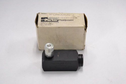 NEW PARKER 9PCM400S 3000PSI PRESSURE FLOW CONTROL 3GPM  B314204