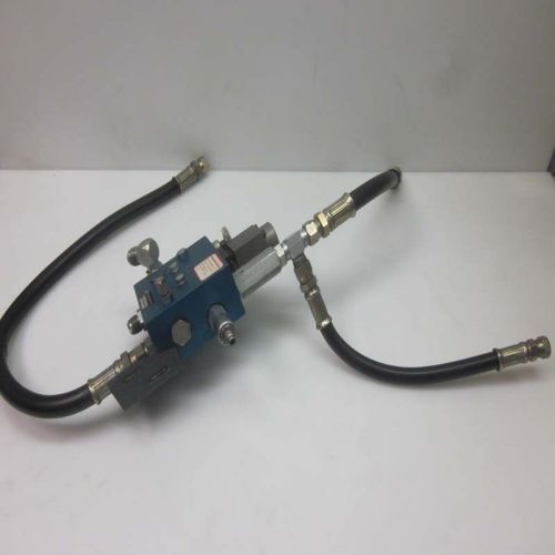 Fluid power sales 241214aa hydraulic control manifold w/emergency lower valve for sale