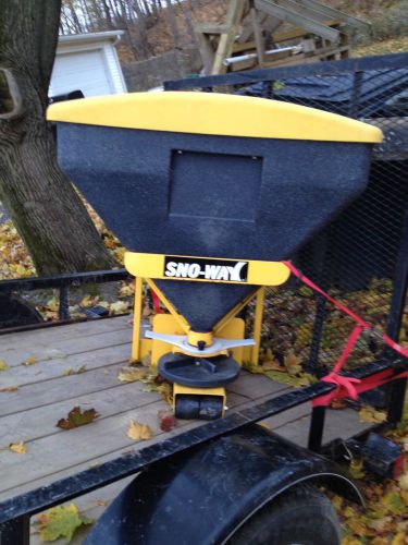 Truck hitch salter snoway 6cu. ft. for sale
