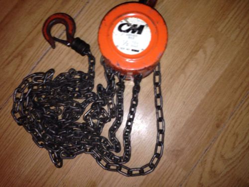 Cm series 622 1/2 ton hand chain hoist for sale