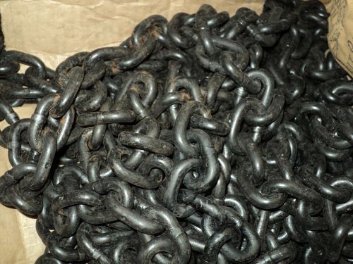 Blackcat spinning 510910535 chain, grade 80,5/16 size, 35 ft., 4500 lb.capacity for sale