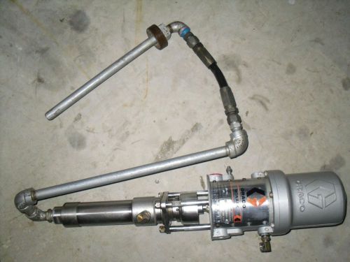 Graco monark pump 5:1 oil grease water fluid transfer 2.5 gpm air pneumatic gast for sale