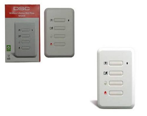 DSC Wireless 4 Button Wall Plate WS4979 (4)