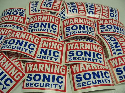 WARNING SECURITY DECAL STICKER WHOLESALE LOT Home Business Window Alarm System