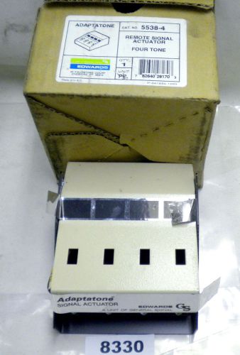 (8330) edwards signal actuator 5538-4 four tone for sale