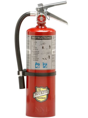 New fire extinguisher 5lb abc with wall bracket for sale