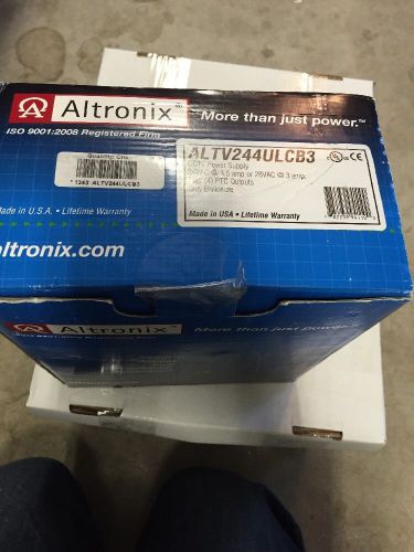 ALTRONIX ALTV244ULCB3 Power Supply