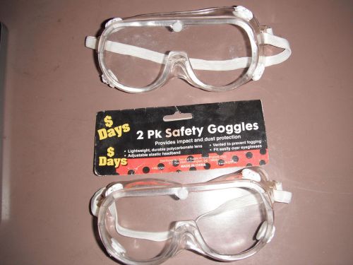 2 Pr. Safty Goggles