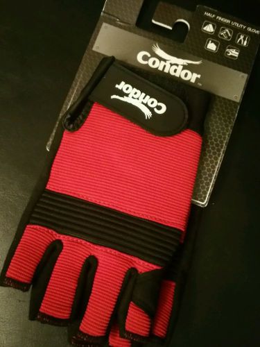 Condor work gloves half finger for sale