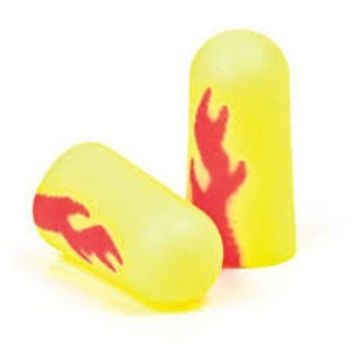 100 Pairs 3M 312-1252 E-A-R soft™ Yellow Neon™ Blasts™ Uncorded Earplugs