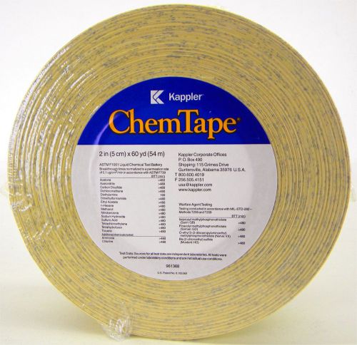Lot of 24 Rolls of Kappler ChemTape 2&#034; x 180&#039; 99402 YW  99402YW Chem Tape