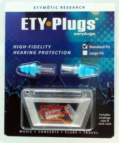 Etymotic Research ER20 ETY-Plugs Hearing Protection Earplugs Standard Fit