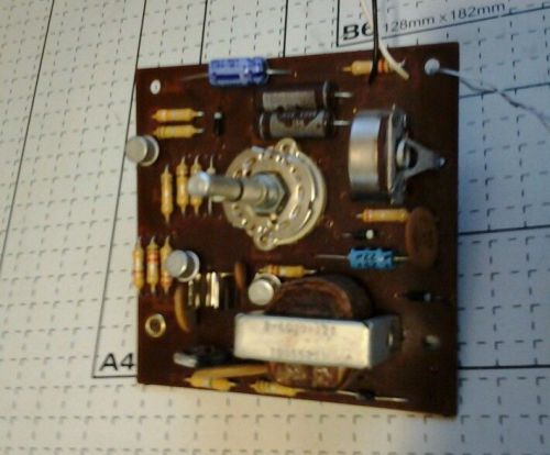 Reworked  Lionel cdv 700 6b geiger counter radiation detector circuit board