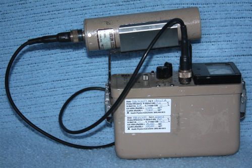 Ludlum 3-98 w/44-3  Built In Pancake Geiger Radiation Meter ..........inv #e60 3