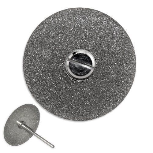Large 45mm diamond cut-off grinding wheel fits dremel - cut glass stone tile new for sale