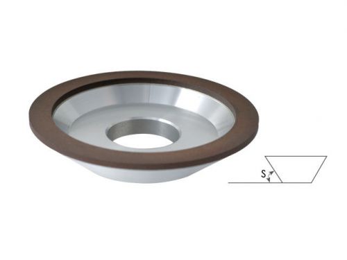 6 X 1 X 1/4 X  1-1/4&#034; D12A2 CBN Dish Wheel