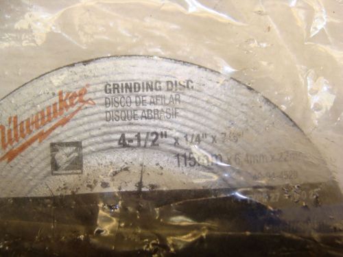 Milwaukee grinding wheel plus handle new 1 lot of 24 for sale