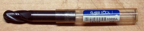 Garr 1/2&#034; 4 flute solid carbide ball mill
