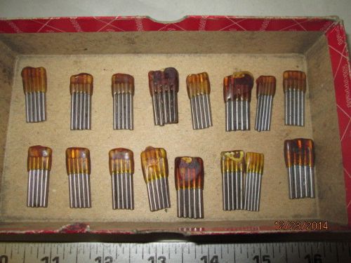 Machinist lathe mill lot of new unused micro small mills drills ends cutters for sale