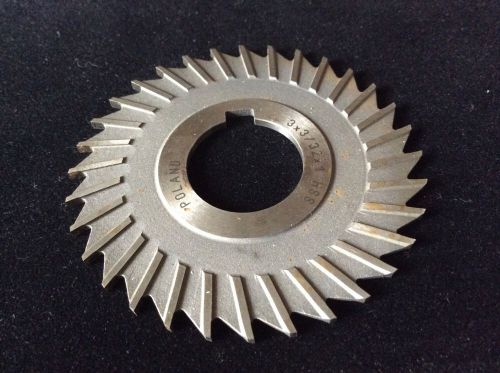Dolfa 5-748-258 metal slitting saw with side chip clearance - 3&#034; x 3/32&#034; x 1&#034; for sale