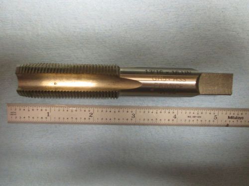 Sharp! 13/16 16 un gh5 hss 4 flute tap machine shop tooling machinist toolmaker for sale
