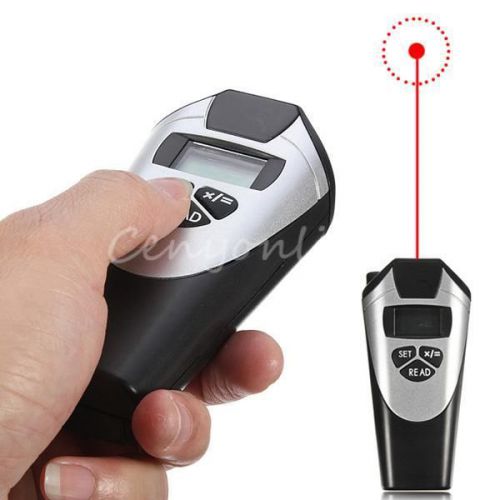 Ultrasonic tape lcd digital solid laser beam pointer tool distance measure meter for sale